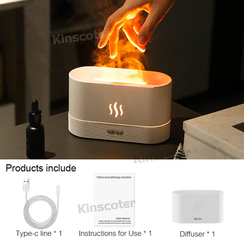 Tranquil Aroma Diffuser™ – Minimalist Ultrasonic Home Humidifier