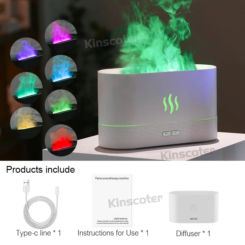 Tranquil Aroma Diffuser™ – Minimalist Ultrasonic Home Humidifier