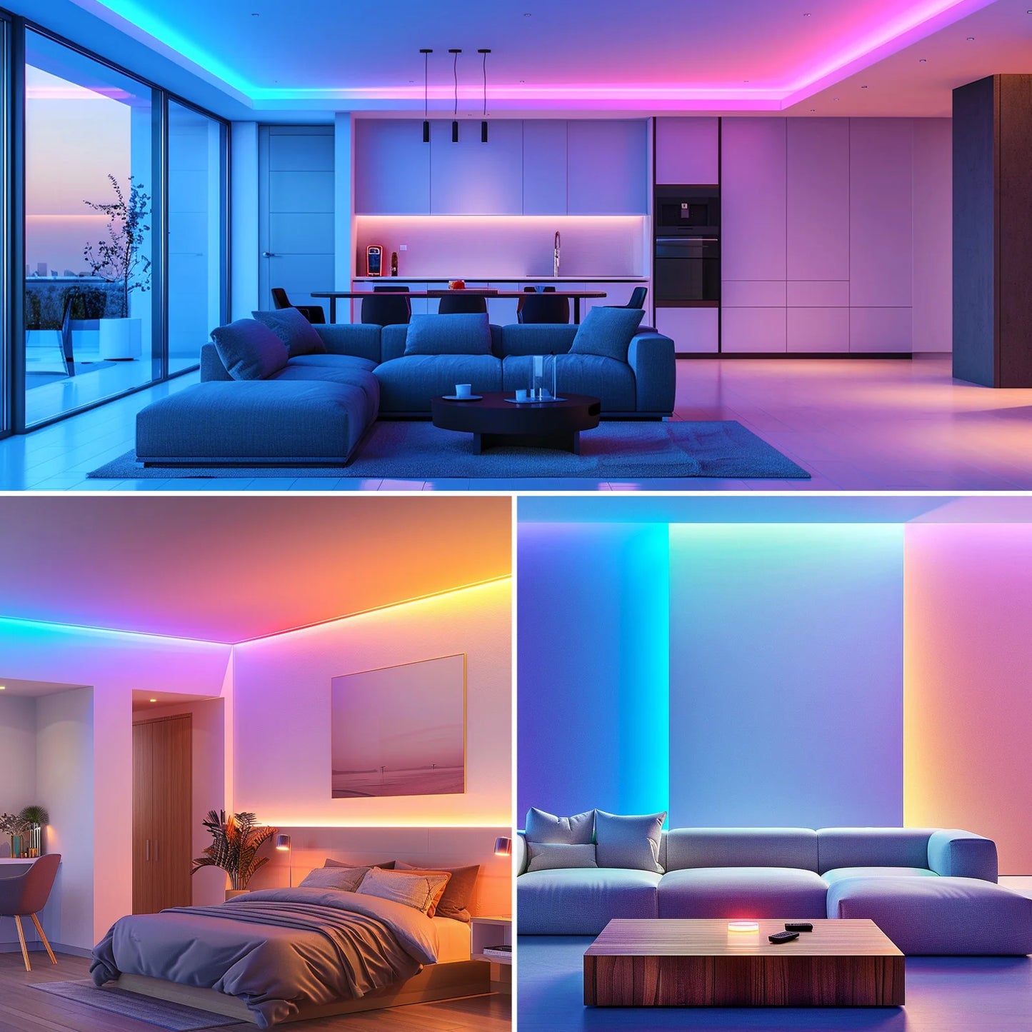 Vibrant Color LED Light StripsTM