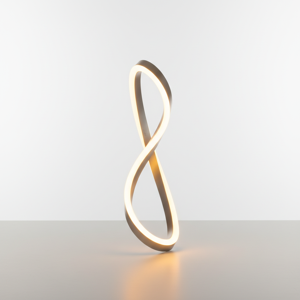 WarmGlow minimalist LED light close-up product shot